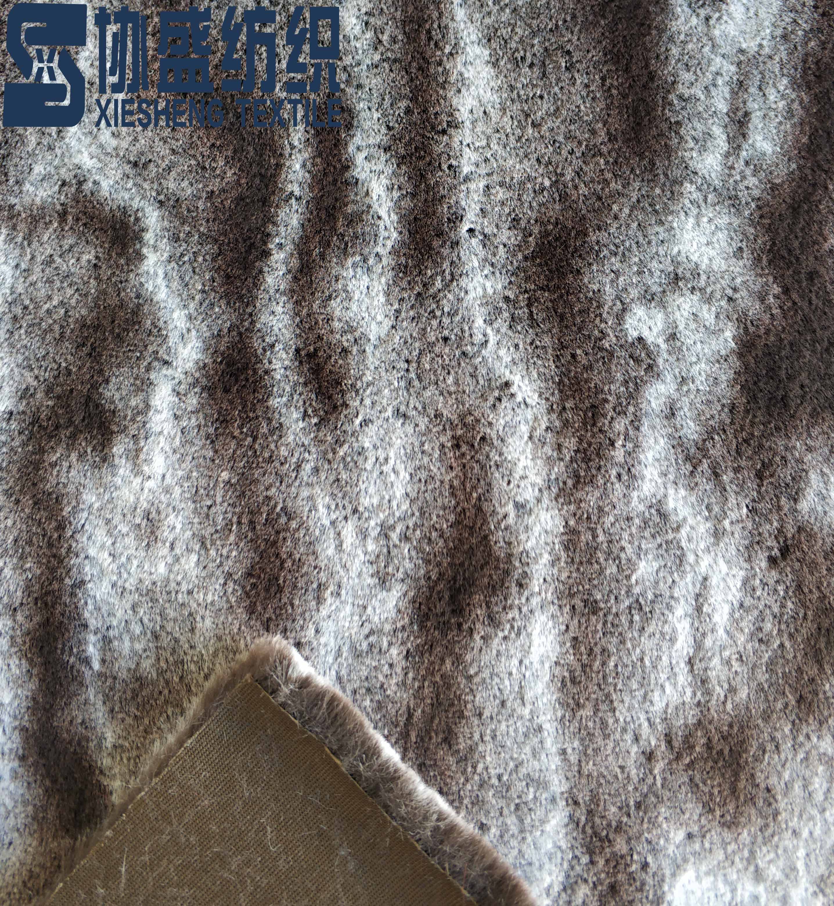 micro fleece faux rabbit fur