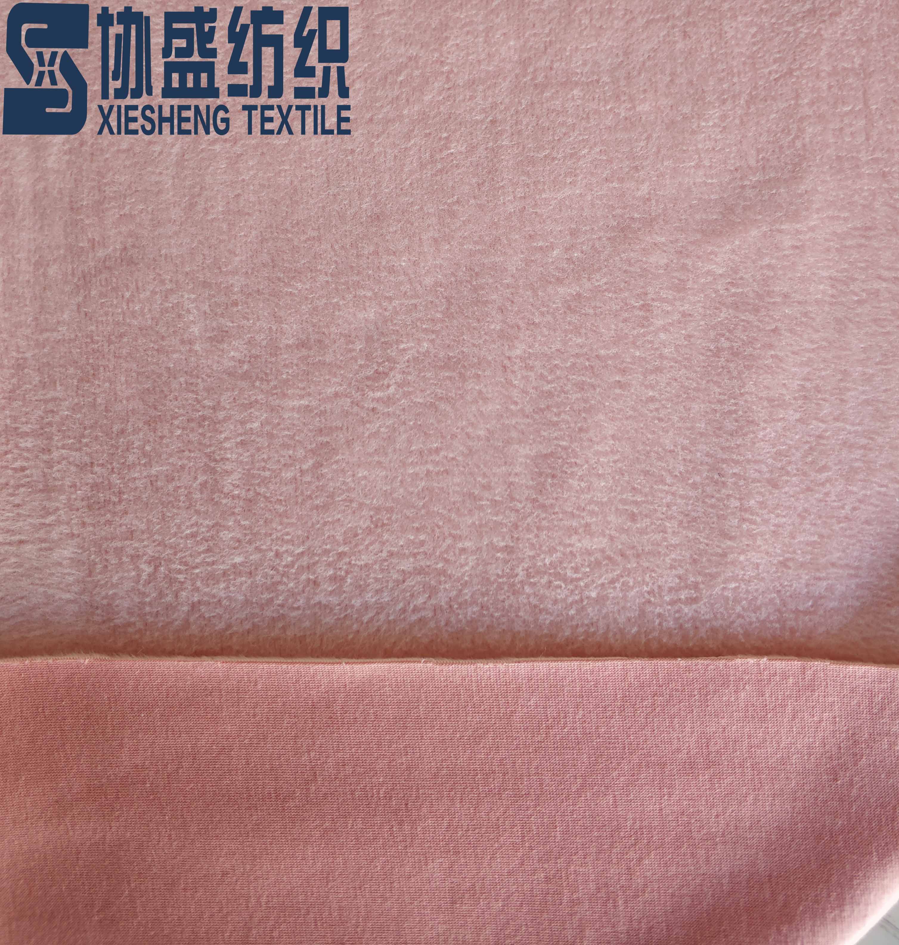 micro fleece bonded with micro suede
