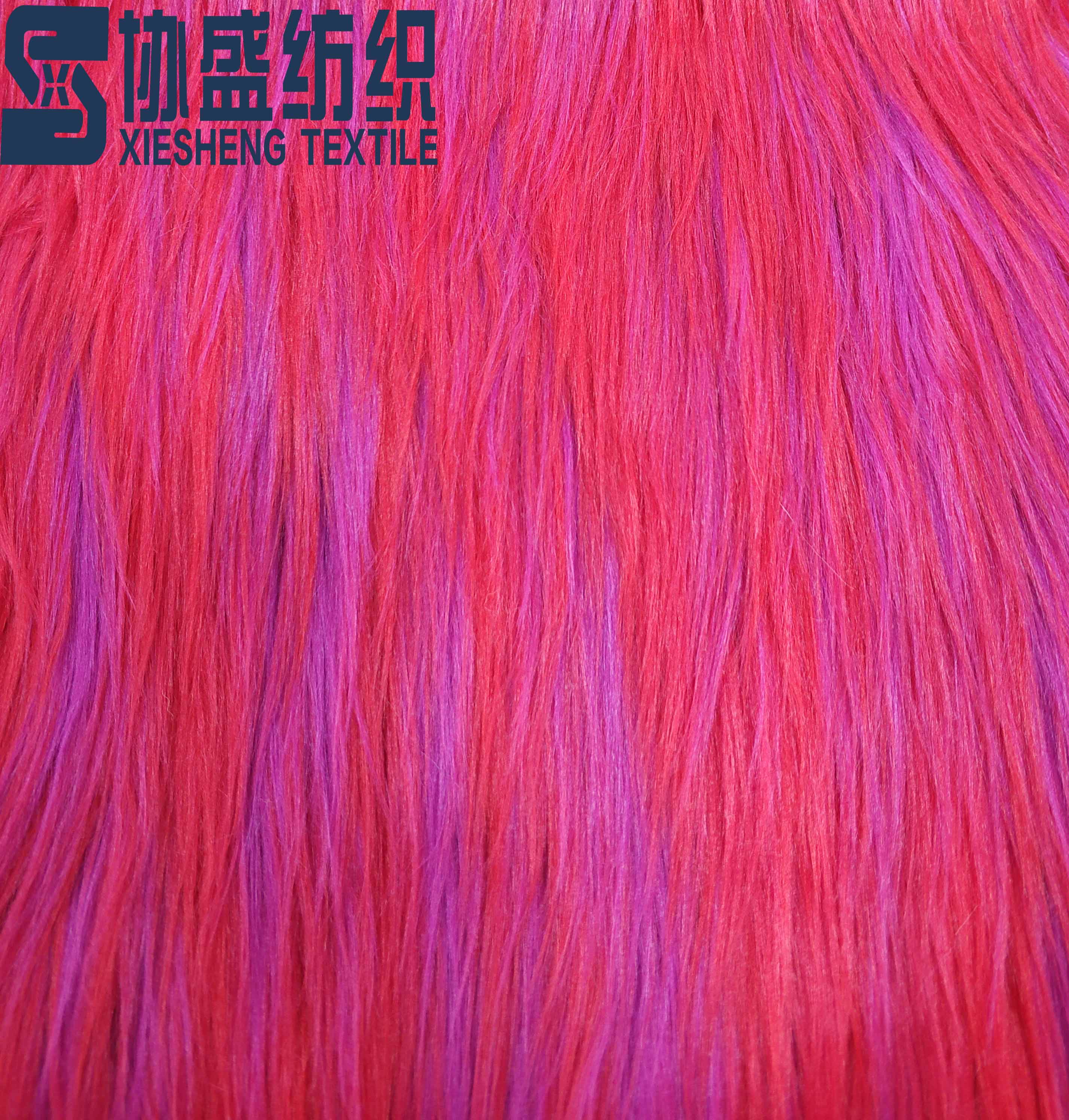 high pile plush shinny color